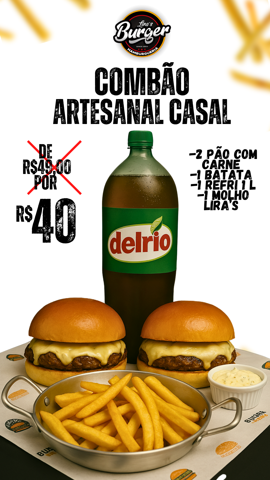 Combão artesanal Casal